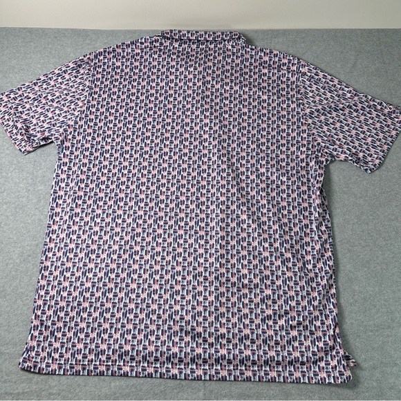 Stylish Maelreg Men's Patterned Polo Shirt - Picture 4 of 5